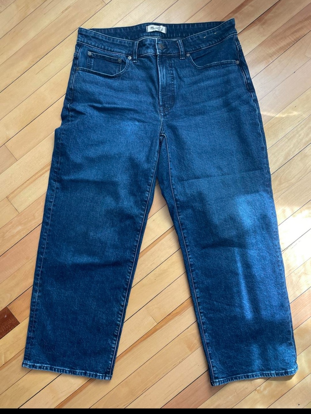 Madewell Perfect Vintage Wide Leg Jean 14W